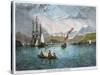 View of Punta Arenas, Costa Rica, C1880-null-Stretched Canvas