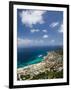 View of Punta di Vergine Maria from Monte Pellegrino, Mondello, Sicily, Italy-Walter Bibikow-Framed Photographic Print