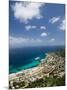 View of Punta di Vergine Maria from Monte Pellegrino, Mondello, Sicily, Italy-Walter Bibikow-Mounted Photographic Print