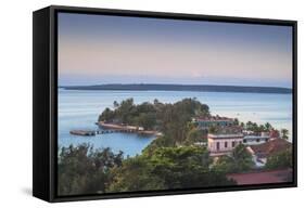 View of Punta Gorda, Cienfuegos, Cienfuegos Province, Cuba, West Indies, Caribbean, Central America-Jane Sweeney-Framed Stretched Canvas