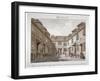 View of Queen's Court, Upper Ground Street, Southwark, London, 1827-John Chessell Buckler-Framed Giclee Print