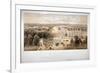 View of Queen's Gate, Hyde Park, Kensington, London, 1857-Day & Son-Framed Giclee Print