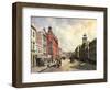 View of Queen Street, Auckland-Jacques Carabain-Framed Giclee Print