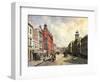 View of Queen Street, Auckland-Jacques Carabain-Framed Giclee Print