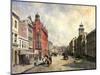 View of Queen Street, Auckland-Jacques Carabain-Mounted Giclee Print