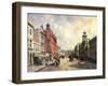 View of Queen Street, Auckland-Jacques Carabain-Framed Giclee Print