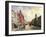 View of Queen Street, Auckland-Jacques Carabain-Framed Giclee Print