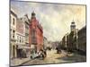 View of Queen Street, Auckland-Jacques Carabain-Mounted Giclee Print