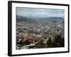 View of Quito from Hillside, Ecuador-Charles Sleicher-Framed Photographic Print