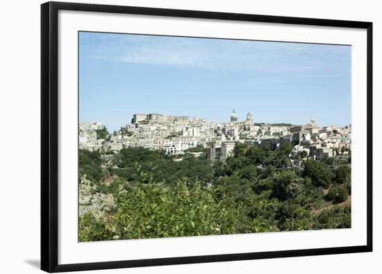 View of Ragusa, Ibla, Sicily, Italy, Europe-Oliviero Olivieri-Framed Photographic Print