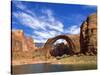 View of Rainbow Bridge, Lake Powell, Utah, USA-Stefano Amantini-Stretched Canvas