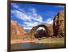 View of Rainbow Bridge, Lake Powell, Utah, USA-Stefano Amantini-Framed Photographic Print