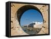 View of Ramparts of Old City, UNESCO World Heritage Site, Essaouira, Morocco, North Africa, Africa-Nico Tondini-Framed Stretched Canvas