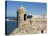 View of Ramparts of Old City, UNESCO World Heritage Site, Essaouira, Morocco, North Africa, Africa-Nico Tondini-Stretched Canvas