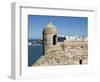 View of Ramparts of Old City, UNESCO World Heritage Site, Essaouira, Morocco, North Africa, Africa-Nico Tondini-Framed Photographic Print