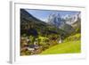 View of Ramsau in Autumn, Near Berchtesgaden, Bavaria, Germany, Europe-Miles Ertman-Framed Photographic Print