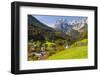 View of Ramsau in Autumn, Near Berchtesgaden, Bavaria, Germany, Europe-Miles Ertman-Framed Photographic Print