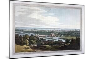 View of Reading from Caversham, Berkshire, 1793-Joseph Constantine Stadler-Mounted Giclee Print