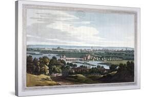 View of Reading from Caversham, Berkshire, 1793-Joseph Constantine Stadler-Stretched Canvas