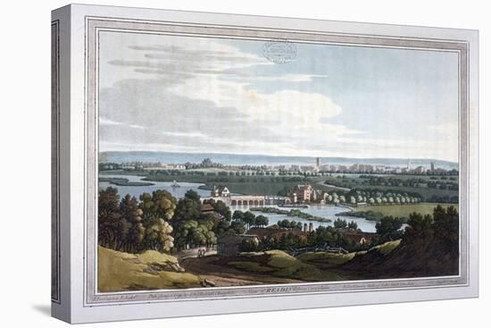 View of Reading from Caversham, Berkshire, 1793-Joseph Constantine Stadler-Stretched Canvas