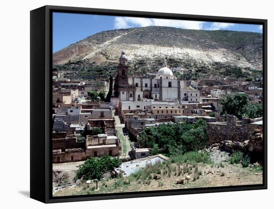 View of Real de Catorce, Mexico-Alexander Nesbitt-Framed Stretched Canvas