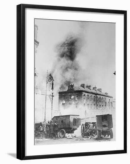 View of Rebellious Scene by Free State Troops-null-Framed Photographic Print