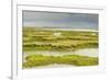 View of Regenerated Saltmarsh Landscape at High Tide, Essex, England, UK, July-Terry Whittaker-Framed Photographic Print