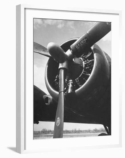 View of Reversible Propellers in Action-Andreas Feininger-Framed Photographic Print