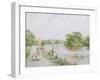 View of Richmond-on-Thames-Walter Duncan-Framed Giclee Print