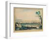 View of Ringsend from Merrion Square, Dublin, 1790-John Henry Campbell-Framed Giclee Print