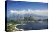 View of Rio, the Serra Da Carioca Mountains and Sugar Loaf-Alex Robinson-Stretched Canvas