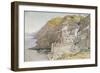 View of Riomaggiore Countryside-Telemaco Signorini-Framed Giclee Print