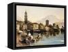 View of Riva Del Garda-Amedeo Modigliani-Framed Stretched Canvas