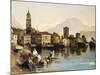 View of Riva Del Garda-Amedeo Modigliani-Mounted Giclee Print
