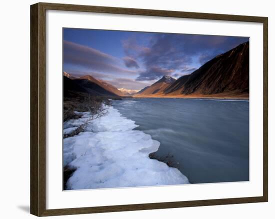 View of River and Landscape, Arctic National Wildlife Refuge, Alaska, USA-Art Wolfe-Framed Photographic Print