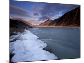 View of River and Landscape, Arctic National Wildlife Refuge, Alaska, USA-Art Wolfe-Mounted Photographic Print