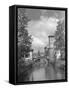 View of River and Town-Philip Gendreau-Framed Stretched Canvas