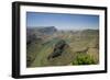 View of river canyon, Blyde River Canyon, Greater Drakensberg, Mpumalanga-Bob Gibbons-Framed Photographic Print