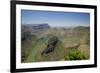 View of river canyon, Blyde River Canyon, Greater Drakensberg, Mpumalanga-Bob Gibbons-Framed Photographic Print