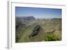 View of river canyon, Blyde River Canyon, Greater Drakensberg, Mpumalanga-Bob Gibbons-Framed Photographic Print