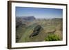 View of river canyon, Blyde River Canyon, Greater Drakensberg, Mpumalanga-Bob Gibbons-Framed Photographic Print