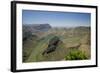 View of river canyon, Blyde River Canyon, Greater Drakensberg, Mpumalanga-Bob Gibbons-Framed Photographic Print