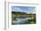 View of River Elbe and Pirna, Saxony, Germany-Ian Trower-Framed Photographic Print