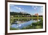 View of River Elbe and Pirna, Saxony, Germany-Ian Trower-Framed Photographic Print