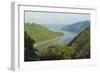 View of River Rhine Near Kestert, Rhineland-Palatinate, Germany, Europe-Jochen Schlenker-Framed Photographic Print