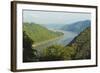 View of River Rhine Near Kestert, Rhineland-Palatinate, Germany, Europe-Jochen Schlenker-Framed Photographic Print