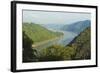 View of River Rhine Near Kestert, Rhineland-Palatinate, Germany, Europe-Jochen Schlenker-Framed Photographic Print