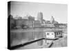 View of Riverside Buildings-Philip Gendreau-Stretched Canvas