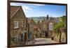 View of Robin Hoods Bay, Yorkshire, England, United Kingdom, Europe-Jane Sweeney-Framed Photographic Print