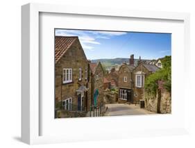 View of Robin Hoods Bay, Yorkshire, England, United Kingdom, Europe-Jane Sweeney-Framed Photographic Print